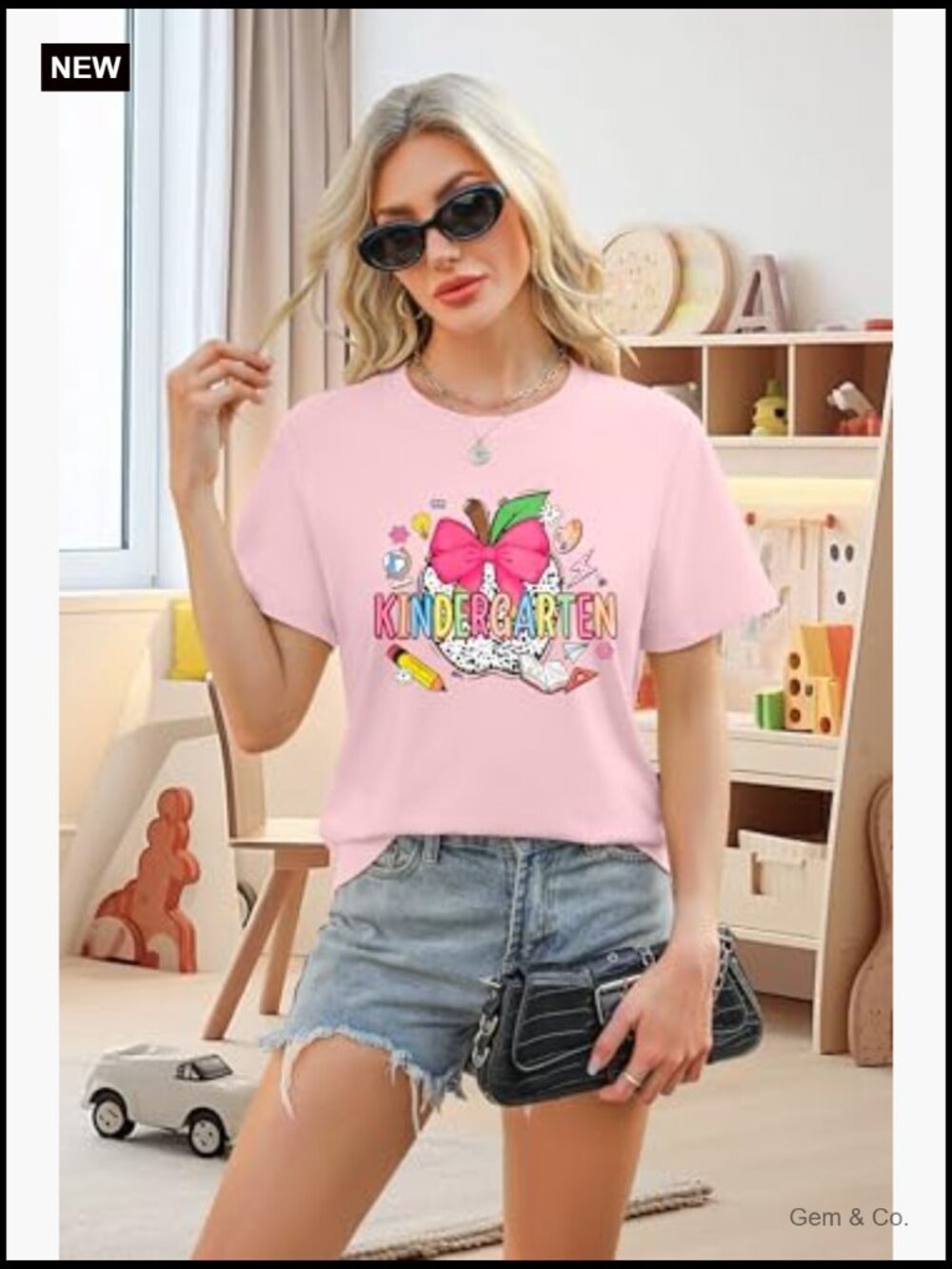 Teacher First Day of School Short Sleeve Tee - Picture 4 of 7